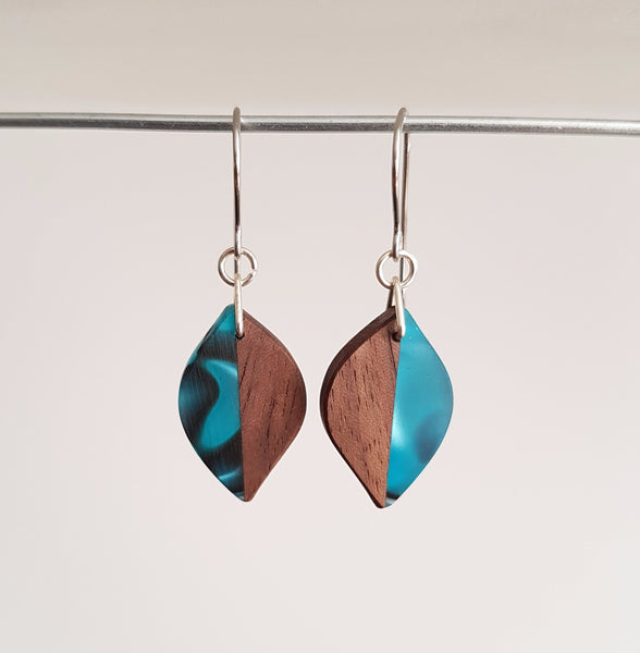 Leaf Earrings - Acrylic (small)