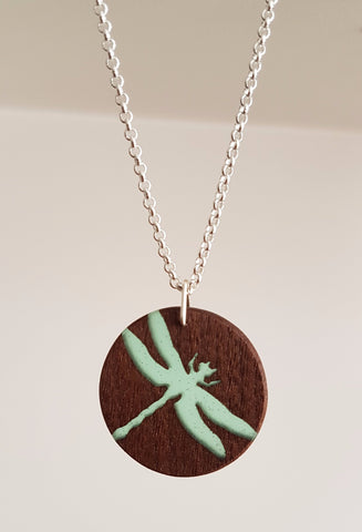 Dragonfly Pendant - Resin