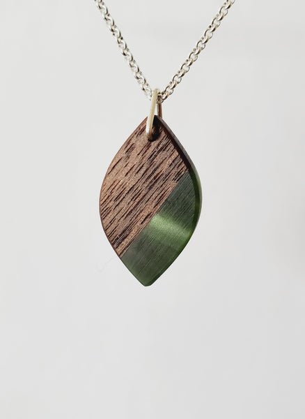 Leaf Pendant - Acrylic (small)