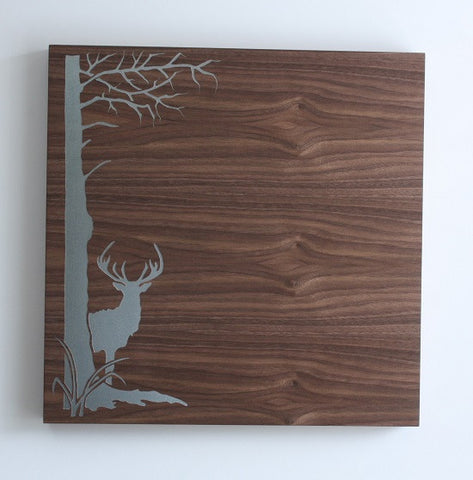 Deer/Woods Magnet Board (large)