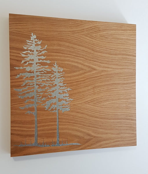 Spruce Trees Magnet Board (large)